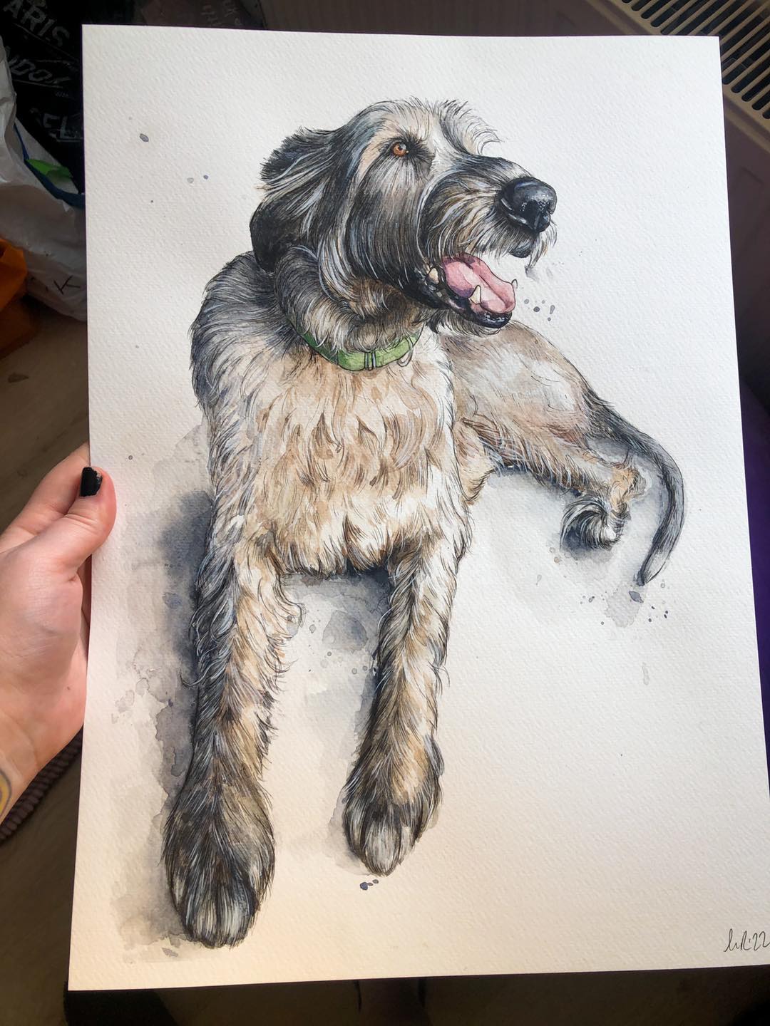 Large Custom Portrait (A3)
