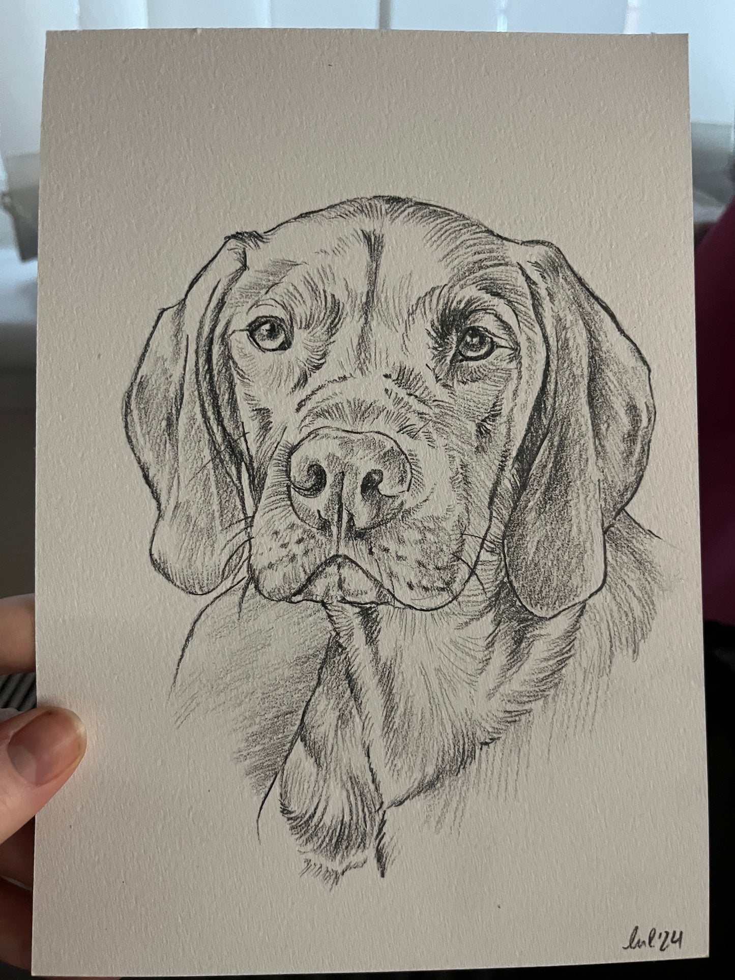 Small Custom Portrait (A5)