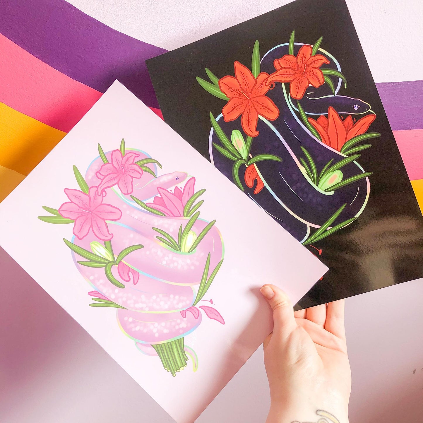 Halloween Mystery Bundle - Prints, Stickers and Pin Badges