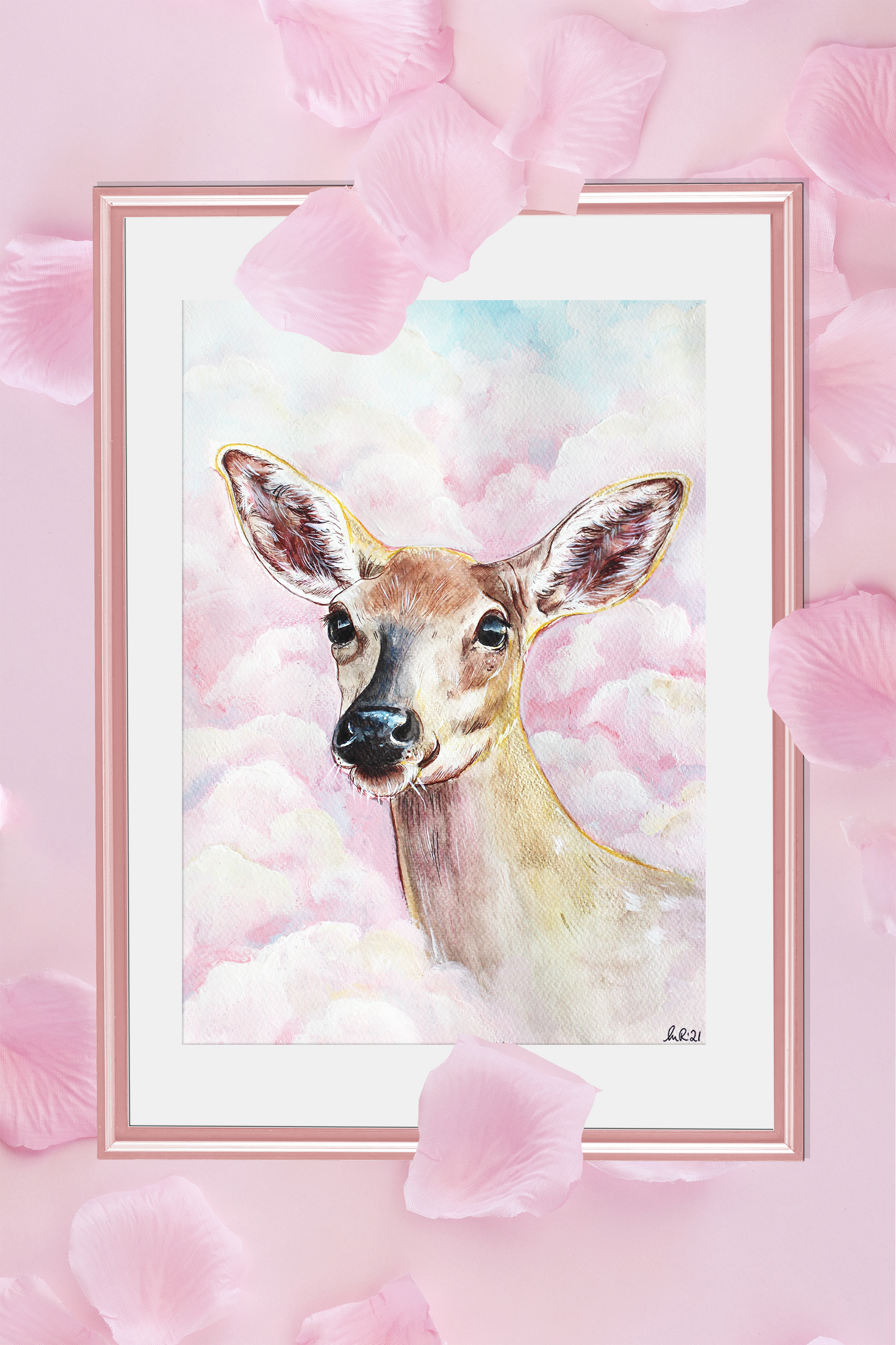 Dreamy Doe Art Print
