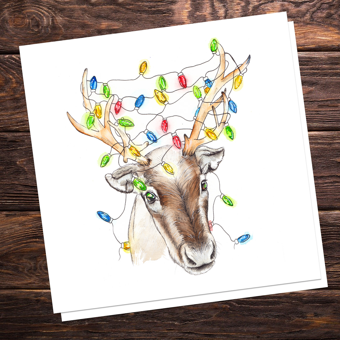 Christmas Party Animals - Greetings Cards