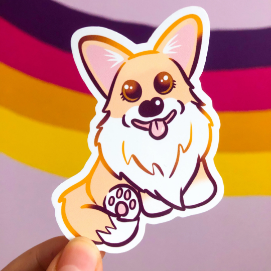 Corgi Sticker