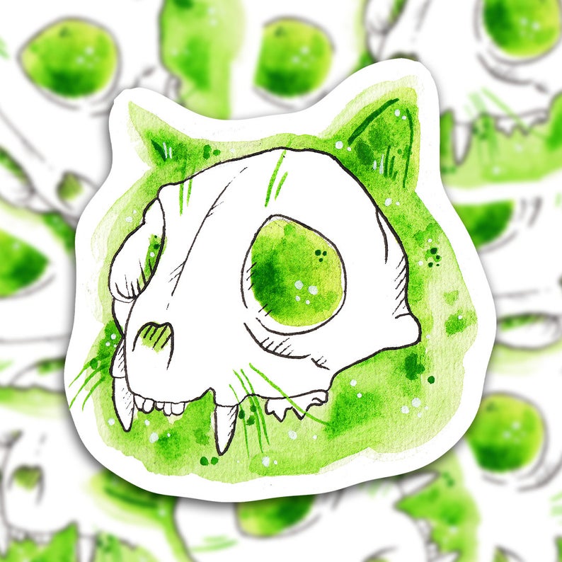 Halloween Mystery Bundle - Prints, Stickers and Pin Badges