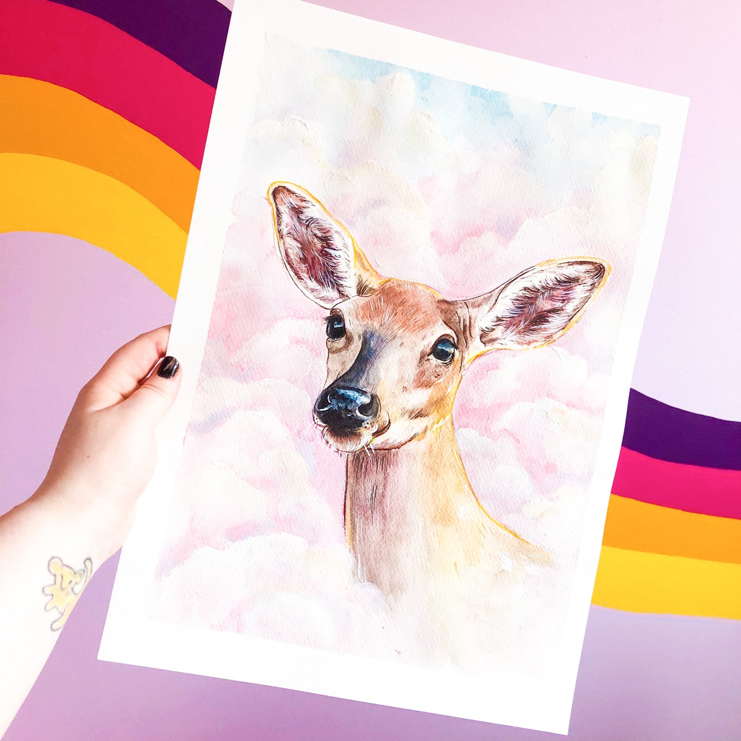 Dreamy Doe Painting