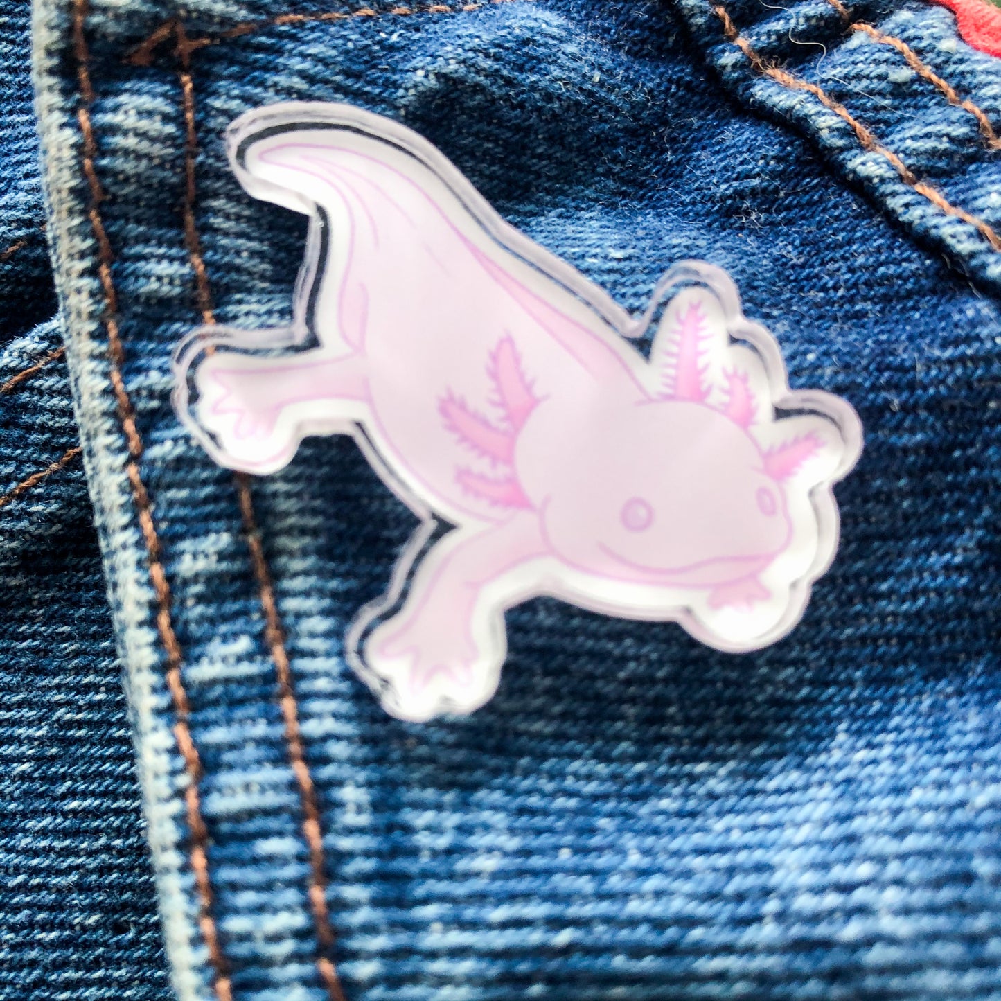 Axolotl Pin Badge