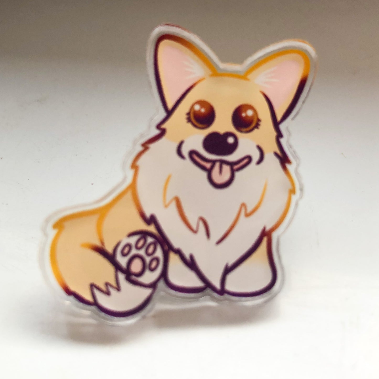 Corgi Pin Badge