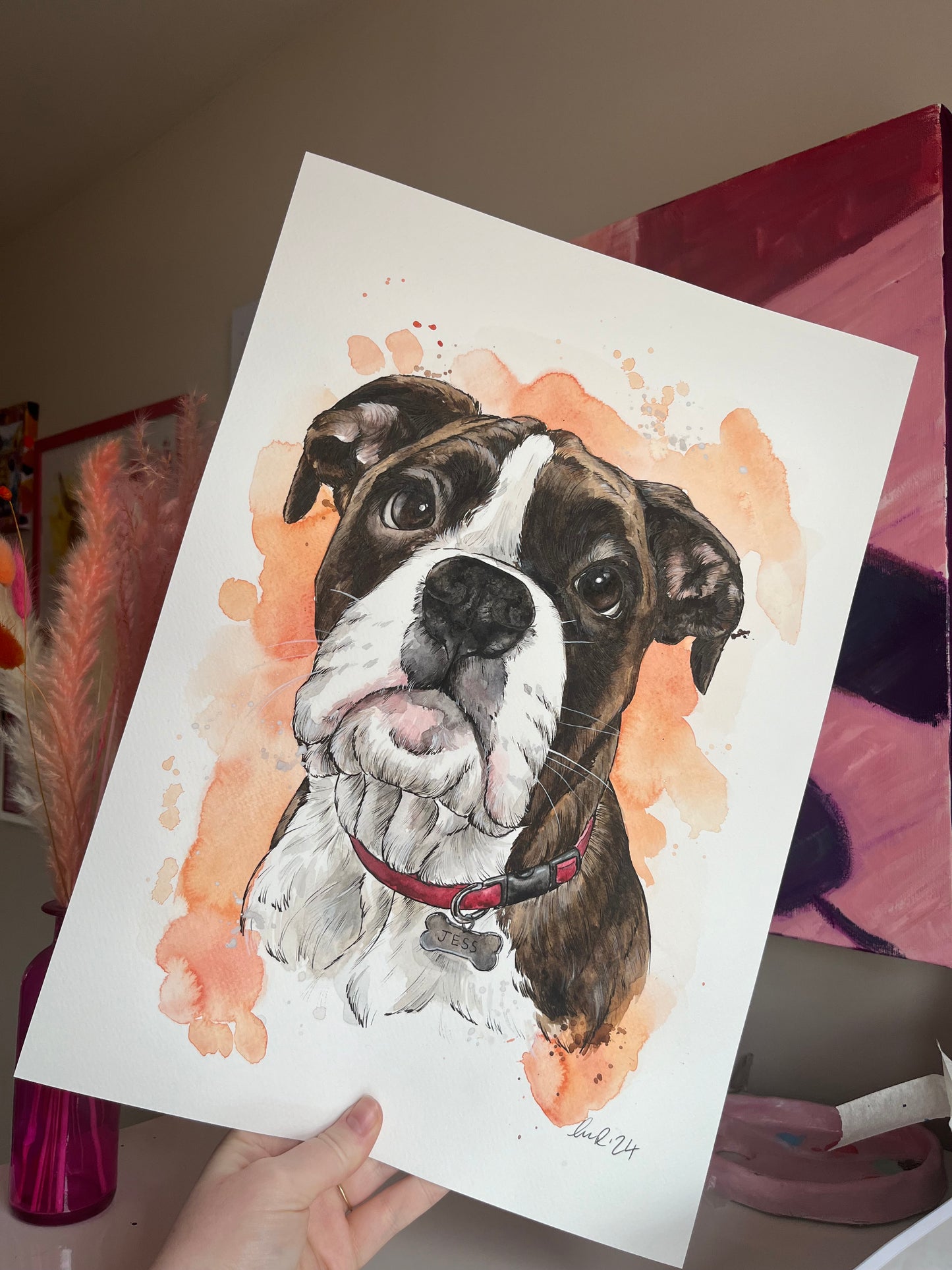 Large Custom Portrait (A3)