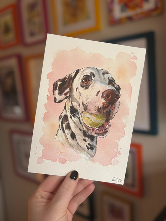 Small Custom Portrait (A5)