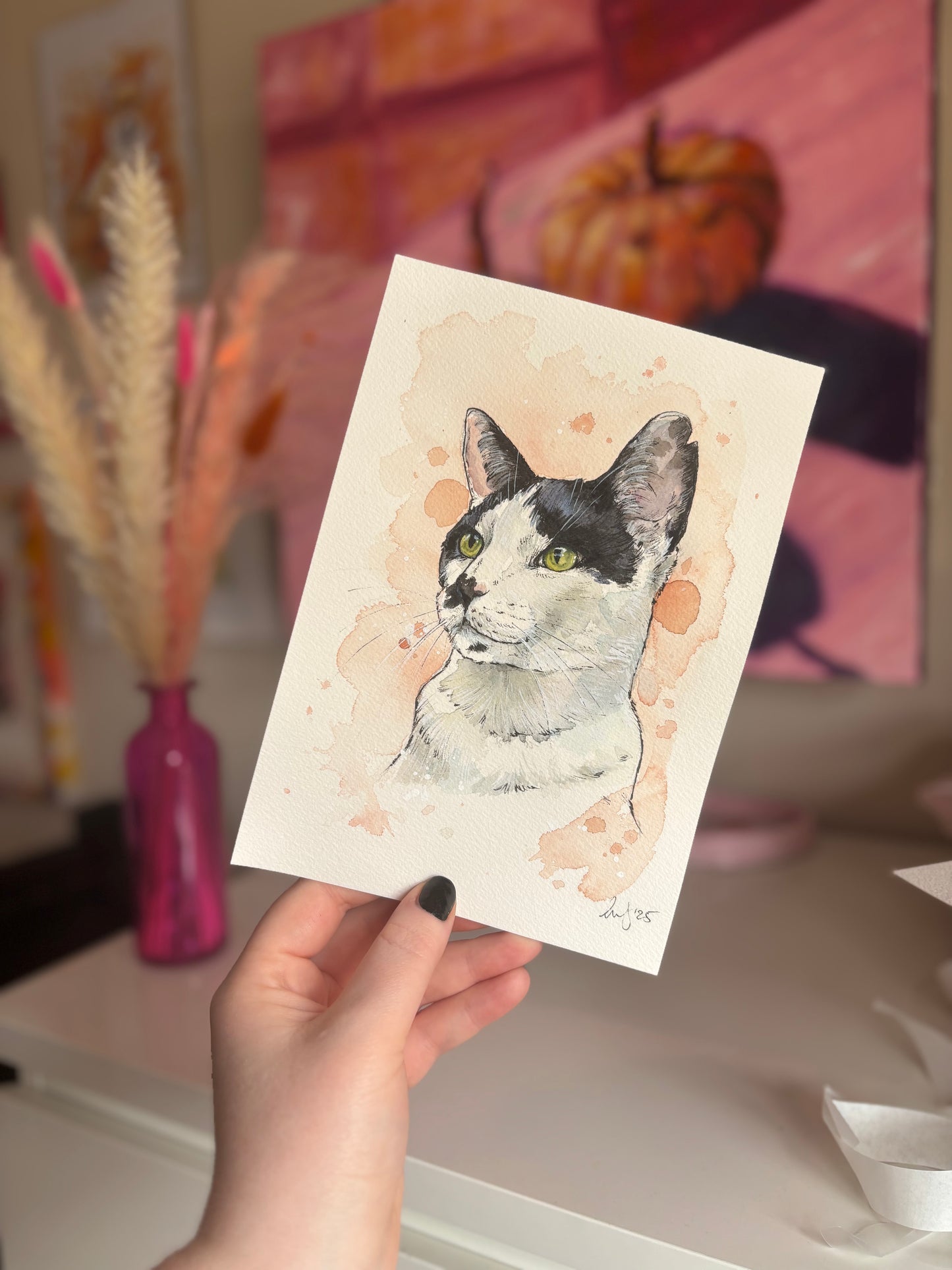 Small Custom Portrait (A5)