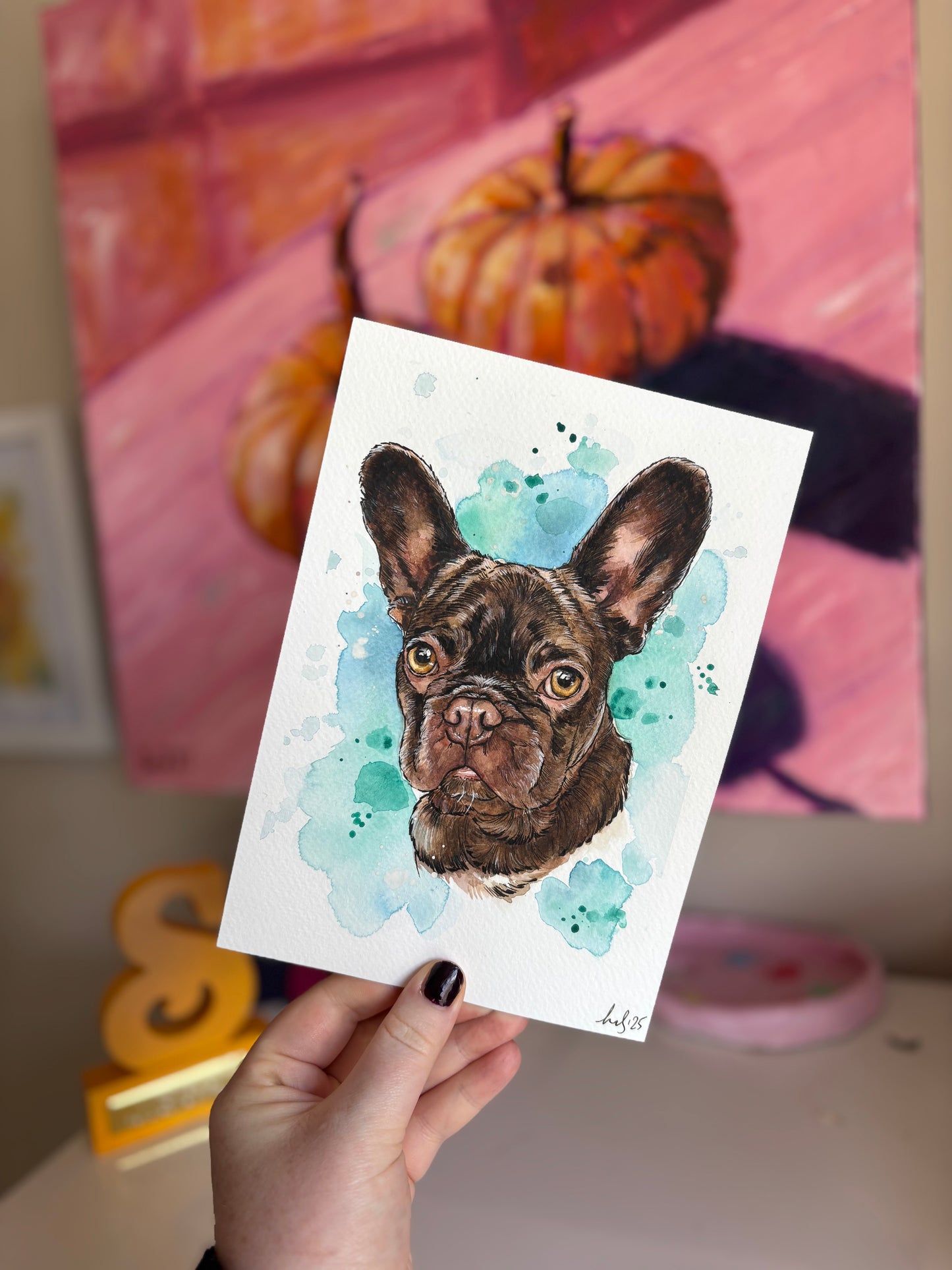 Small Custom Portrait (A5)