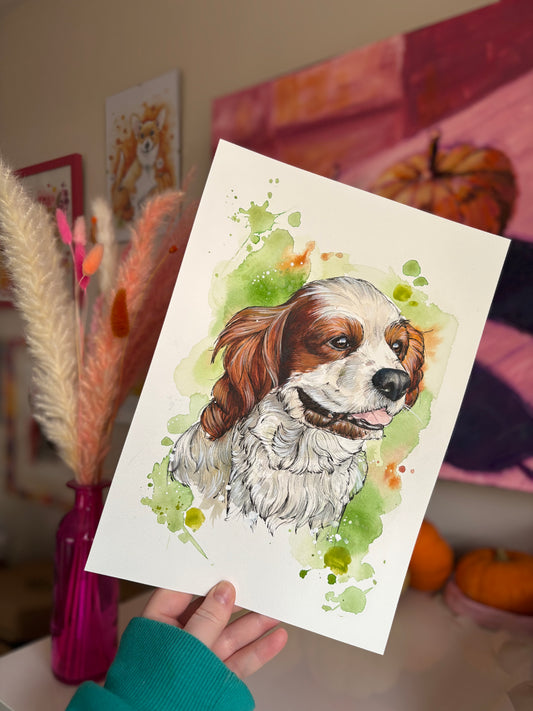 Medium Custom Portrait (A4)