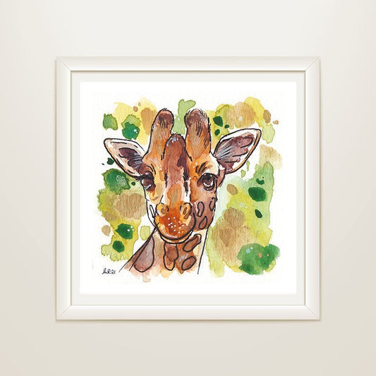 Giraffe Mini Print