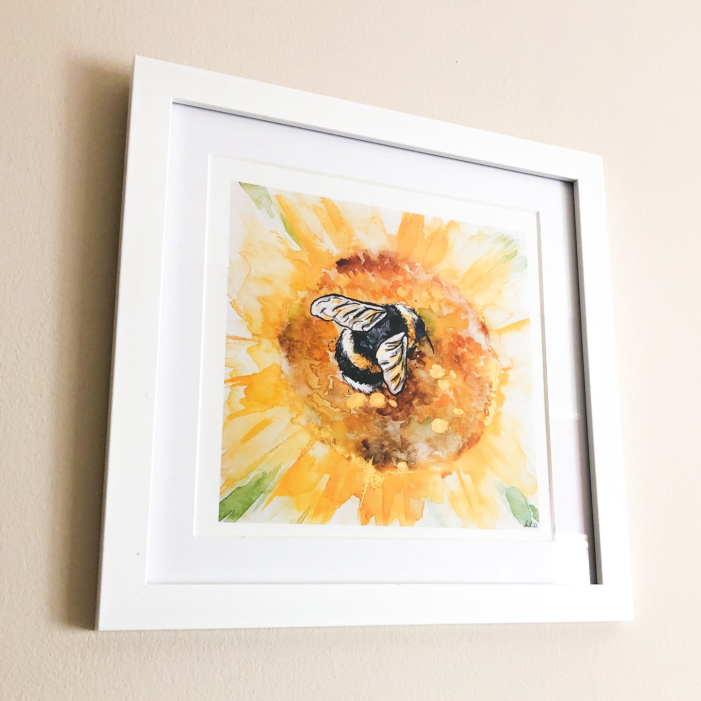 Bumble Bee Art Print